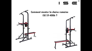 Grâce à cet appareil, plus besoin d'une barre de traction murale , la chaise romaine vous offre cette fonction, et ce, parmi tant d'autres. Ise Montage De La Chaise Romaine Sy 4006 Youtube