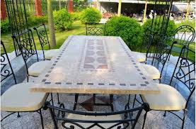 Mosaik Terrasse Tisch Ideen Mosaic Patio Tisch Mosaik Ist Die Dekorative Kunst Der Erstellung Von B Terrassen Tische Marmor Esstische Gartentisch
