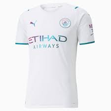 Alle infos zu spielern, trainer luis enrique. Man City Authentisches Herren Auswartstrikot Puma White Ocean Depths Puma Trikots Puma Deutschland