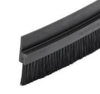 Brush Strip 40/15mm Rubber | Buy Strip Brushes here !