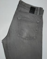 Hugo Boss Scout 1 Mens Straight Leg Grey Faded Faded Jeans Hugo Boss Hugo