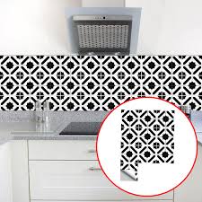 Black and white kitchen backsplash moroccan tile stencil. 10pcs 15x15cm 20x20cm Black And White Moroccan Wall Tile Stickers For Kitchen Backsplash Bathroom Floor Wood Glass Metal Linoleum Waterproof Removable Eco Friendly Decals Walmart Com Walmart Com