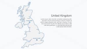 Das erklärt zumindest teilweise die geringere sichtbarkeit von schwarzen in großbritannien im 19. Presentation Base Powerpoint Landkarte Grossbritannien