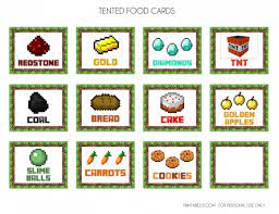 Maybe you would like to learn more about one of these? Download These Awesome Free Minecraft Party Printables Minecraft Party Printables Minecraft Birthday Minecraft Birthday Party