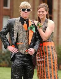 Orange Camo Prom Dresses Duct Tape Prom Dress Camo Prom