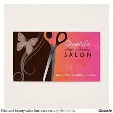 Get inspired by 291 professionally designed hair salons business cards templates. Hair And Beauty Salon Business Cards Zazzle Com Salon Business Cards Beauty Salon Business Cards Beauty Business Cards