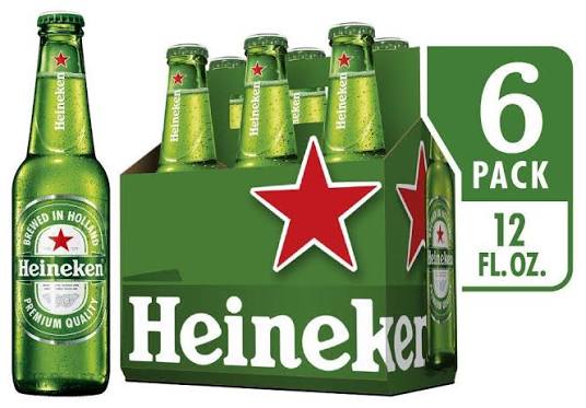 Pack 6x Heineken 330ml