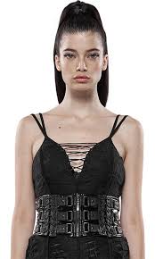 Saint laurent rectangle corset belt $522 $746. Punk Rave Imprisonment Corset Belt Buy Online Australia Beserk