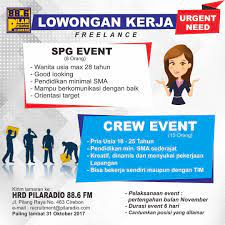 Inilah informasi loker di majalengka untuk lulusan untuk sobat yang hanya menyelesaikan jenjang pendidikan sekolah dasar atau sekolah menengah pertama. Loker Gracika