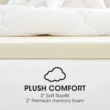 Serta Cradling Cloud Plus 5 Inch Memory Foam Mattress Topper Cloud Inch Serta Crad With Images Memory Foam Mattress Topper Foam Mattress Topper Memory Foam Mattress