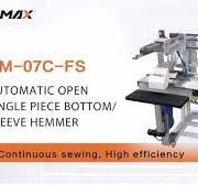 High Efficiency Automatic T-shirt Bottom Hemming Machine Coverstitch Sewing  Machine for T-shirt Bottom /sleeve Hem