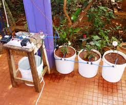 Orbit 56158 lcd single port hose faucet timer: Automated Watering Of Potted Plants With Intel Edison Plants Plant Watering System Water Plants Indoor
