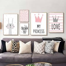 See more ideas about boy room, boys room decor, nursery art. Cartoons Nursery Girl Room Decor Canvas Painting Baby Kids Children Room Wall Art Mural Stickers Buy At A Low Prices On Joom E Commerce Platform