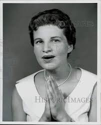 1955 Press Photo Dearborn Singer Judith Hobson