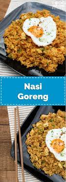 Nasi Goreng Indonesian Fried Rice Authentic Street Food Recipe Recipe Nasi Goreng Recipe Nasi Goreng Indonesian Chicken Recipe