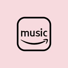 Blush Pink App Icon Amazon Music App Icon Pink Music Ios App Icon Design