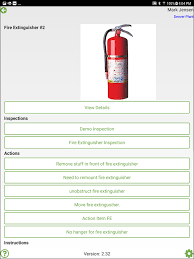 C models, which means they have the extinguishing power of 3.75 gallo. Fire Extinguisher Inspection Software Barcode Maintenance