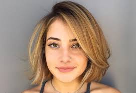 Layered short hair with side bangs. 35 Cute Easy Short Layered Haircuts Trending In 2021