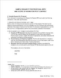 Sample request for proposal firms interested in responding to this request for proposal (rfp) must submit the following information, in the order specified below. 5 Request Letter For Pest Control Templates Tips And Ideas To Write Request Letters Demplates