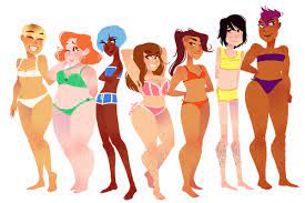 Maya Kern Comics Illustration Music Body Type Drawing Comic Illustration Character Design