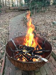 We are bringing family and friends together around the world's most beautiful, efficient and unique fire pit. Custom Fire Pits Made Locally In Atlanta Ga From Recycled Steel Propane Tanks Local Delivery Custom Fire Pit Fire Pit Backyard Bbq