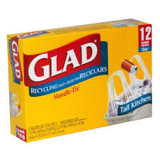 ©2021 the glad products company. Glad Glad Handle Tie Recycling Bags Tall Kitchen 13 Gallon 12 Count Shop Weis Markets