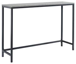 Check spelling or type a new query. Sauder North Avenue Narrow Metal Frame Console Table In Charter Oak Industrial Console Tables By Homesquare Houzz