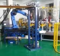 Línea de producción de espuma de poliuretano o poliuretano para vertido  continuo de robots
