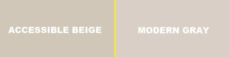 Aesthetic white which is next to ab is too light. Sherwin Williams Accessible Beige Reviewed In Great Depth