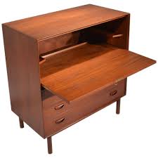 Peter Hvidt And Orla Molgaard Nielsen Bar Denmark Circa 1950s Modern Living Room Set Drop Down Desk Interior Furniture