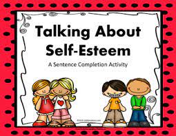 Something many girls lack a lot nowadays, some say its due to the social media networks, others say its their peers. Self Esteem Sentence Completion Activity By Kiddie Matters Tpt