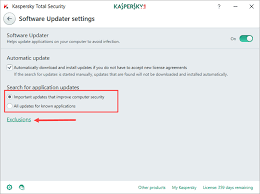 How To Update Installed Applications Through Kaspersky Total Security 2018