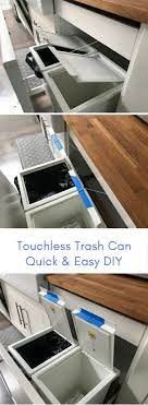 A Touchless Trash Can With This One Quick Fix Ikea Hackers Trash Can Kitchen Desing House Styles