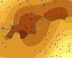 How Diffusion Interpolation With Barriers Works Arcgis Pro Documentation