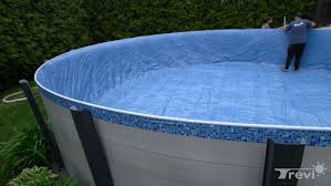 We love taking the time to educate and answer. How A Round Above Ground Pool Is Installed Installations Trevi