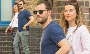 James peter maxwell dornan (is an actor, model and musician from northern ireland. Jamie Dornan Steps Out For A Romantic Lunch With His Wife Amelia Warner Daily Mail Online
