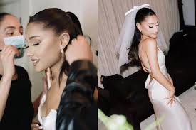 Ariana grande just shared her wedding photos on instagram and, wow, they're stunning. Ef3e0wzbxpn0bm