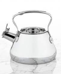 All Clad Stainless Steel 2 Qt Tea Kettle Cookware Kitchen Macy S Tea Kettle Kettle Kettle And Toaster