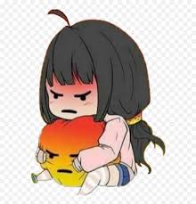 Anime Angry Cute Chibi Girl Emoji Me Small Angry Anime Girl Free Transparent Emoji Emojipng Com