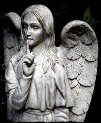 Hush Cemetery Angels Angel Sculpture Weeping Angel