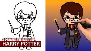 Comment Dessiner Harry Potter (Tutoriel De Dessin Facile) - YouTube
