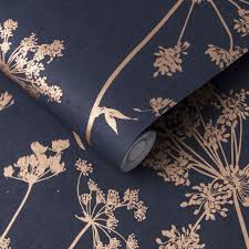 The uk's leading wallpaper designer and manufacturer, graham & brown offer the latest wallpaper designs. Anthriscus Dusk Wallpaper Grahambrownuk
