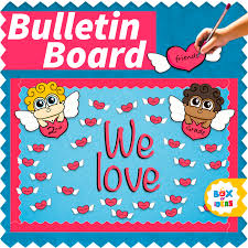 See more ideas about bulletin boards, cute bulletin boards, bulletin. Cute Valentine S Day Bulletin Board Idea For Preschool Kindergarten And Elementary Box Of Ideas