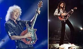 Few rock guitarists possess a playing style as instantly recognizable as queen's brian may. Queen S Brian May Shares 60 Year Old Short Hair Picture With Mum Music Entertainment Express Co Uk