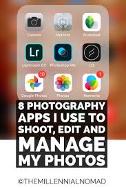 8 Photography Apps I Use To Shoot Edit And Manage My Photos Alexandre Kan Themillennialnomad Photography Apps Photo Editing Apps Smartphone Photography