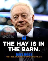 JERRY JONES: Had a blunt response, when asked about HC Mike McCarthy's  future moving forward with Dallas Cowboys. #dallascowboys #JerryJones  #MikeMcCarthy #NFL