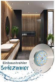 einbauleuchte decke bad so erstrahlt eure wellnessoase in neuem licht ultraflacher einbaustrahler im praktischen 3er s einbaustrahler bad einrichten strahler