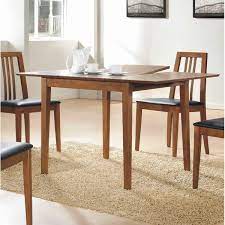 Topete 31 5 Butterfly Leaf Rubberwood Solid Wood Dining Table Dining Table Round Dining Table Sets Timeless Dining Table