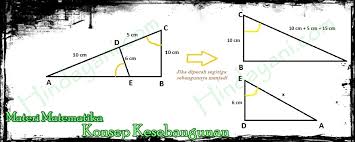 Pasangan bangun datar berikut yang pasti sebangun adalah. Soal Dan Pembahasan Matematika Smp Kelas 9 Kesebangunan Peranti Guru