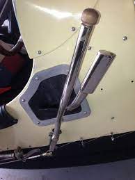 Hand Brake And External Gear Lever With Correct Reversed Gate The Handbrake Is Fun On Corners If There Is Nothing Coming The Oth Hand Brake Cycle Car Bugatti